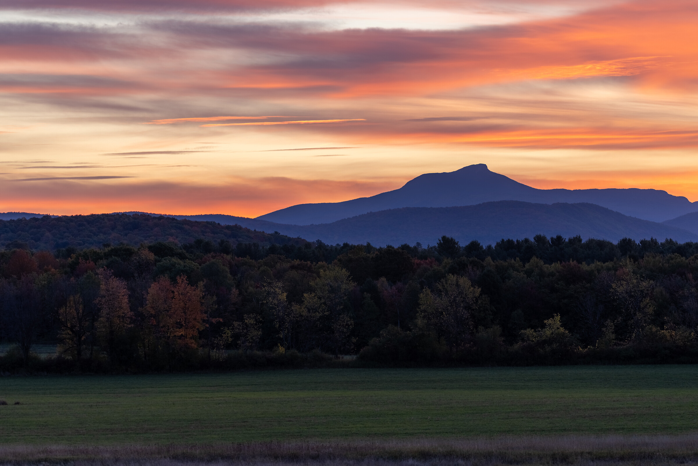 Camel's Hump at Sunrise